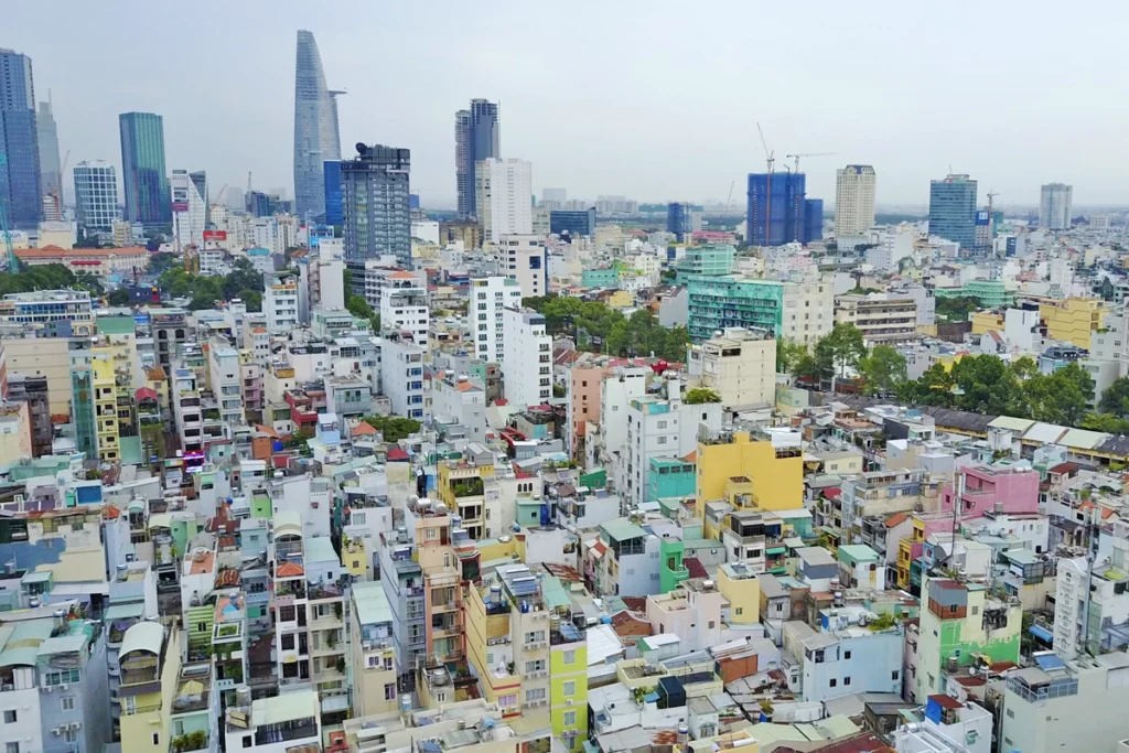 Ho Chi Minh city view