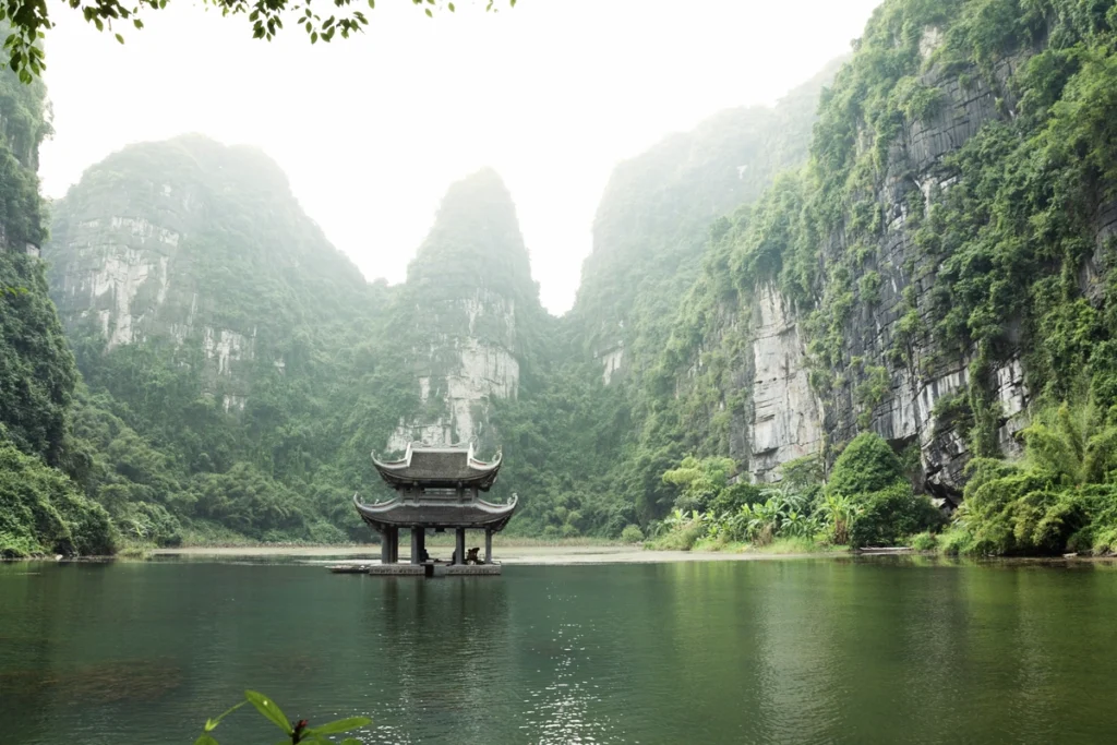 Ninh binh, a famous day trip from Hanoi.