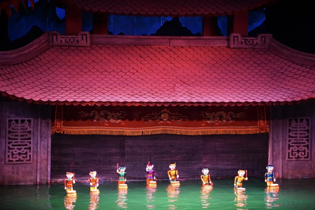 The Thang Long Water Puppet Theatre in Hanoi.