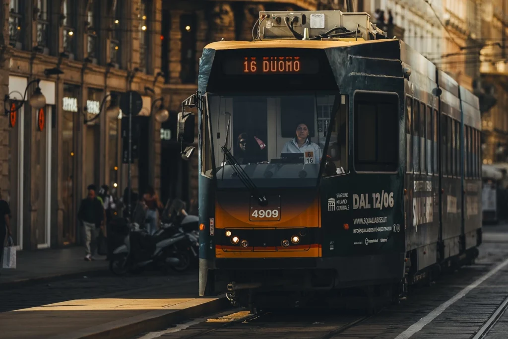 train in Florence, Italy